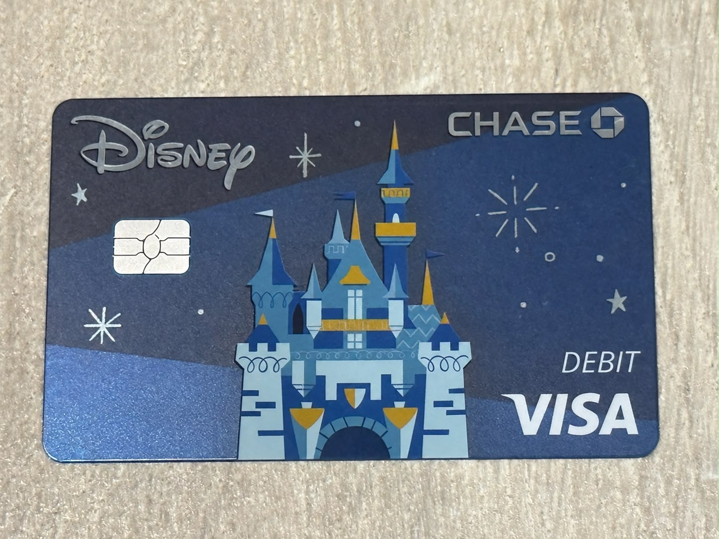 Chase Disney Debit 經典迪士尼城堡卡面